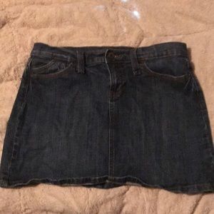Gap jean skirt